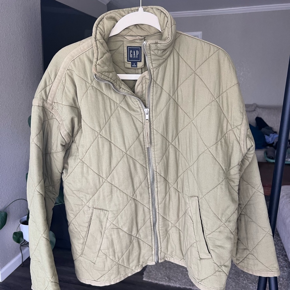 Gap Quilted Bomber Jacket